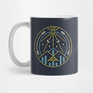 Nature Abstract Geometry 3 Mug